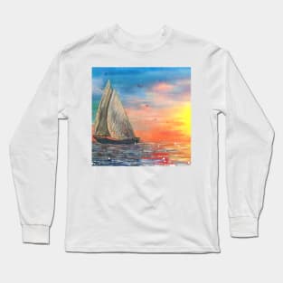 Come sail away with me Long Sleeve T-Shirt